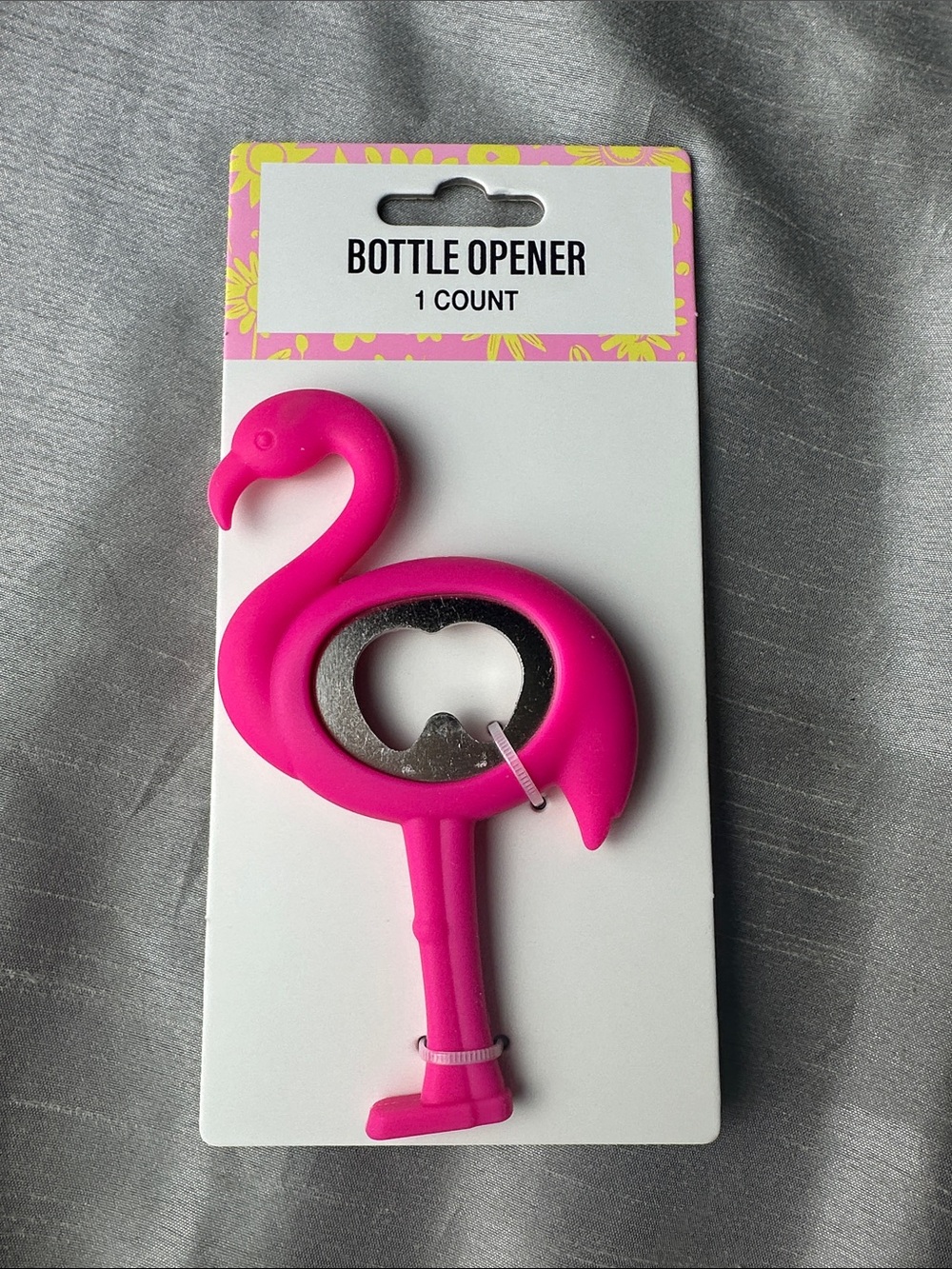 Hot Pink Flamingo Bottle Top Opener